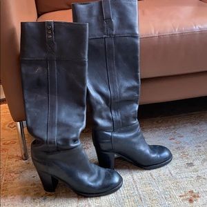 Newly soled black See by Chloe boots